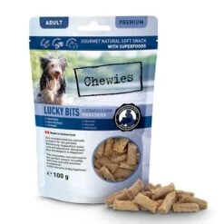Chewies Lucky Bits - Pack Mixto -Mascota Tienda 044869 chw luckybits adult flussbarsch huhn 100g doypack food 72dpi 1500px 1