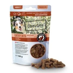 Chewies Lucky Bits - Pack Mixto -Mascota Tienda 044876 chw luckybits adult hirsch huhn 100g doypack food 72dpi 1500px 0