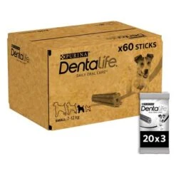 PURINA Dentalife Snacks Dentales Para Perros Pequeños (7-12 Kg) -Mascota Tienda 130105 purina dentalife t gliche zahnpflege snacks f r kleine hunde 60sticks hs 02 8