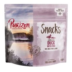 Purizon Snacks Sin Cereales Para Perros 3 X 100 G - Pack Ahorro -Mascota Tienda 133305 pla purizon snacks dog duck 100g 8