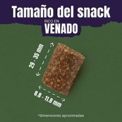 PURINA Adventuros Rico En Venado Con Granos Ancestrales -Mascota Tienda 142397 adventuros hundesnacks venison es 120g hs 03 5