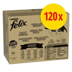 Felix Tasty Shreds 120 X 80 G - Jumbopack