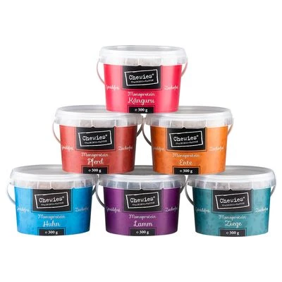 Chewies Snacks De Adiestramiento Monoproteicos - Pack Mixto - Imagen 2