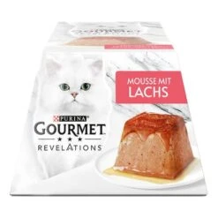 Gourmet Revelations Mousse 48 X 57 G -Mascota Tienda 190444 nestle sparpaket gourmet revelations mousse katzenfutter lachsthunfisch hs 02 9