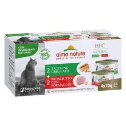 Almo Nature HFC Made In Italy 24 X 70 G - Pack Ahorro -Mascota Tienda 196915 pla almonature hfc natural madeinitalyachinken 4x70g hs 01 1