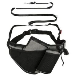 Correa De Jogging Con Cinturón Trixie Gris Y Negra Para Perros 22 Correa De Jogging Con Cinturón Trixie Gris Y Negra Para Perros -Mascota Tienda 203777 trixie jogginggurt leine grauschwarz hs 04 0