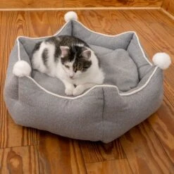 Cama Crown Para Mascotas -Mascota Tienda 233898 crown mit katze fg 9006 2