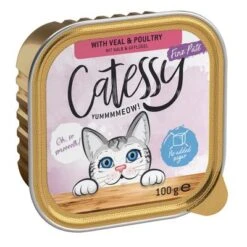 Catessy En Tarrinas 32 X 100 G - Pack Mixto -Mascota Tienda 27635 pla catessy feinepastete kalbgefluegel 100g 2