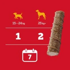 Pedigree Ranchos Rollos Rellenos Maxi Para Perros -Mascota Tienda 371298 pedigree ranchos gefuelte kaurollen maxi 10x80g hs 06 6