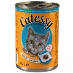 Catessy Bocaditos 12 X 400 G En Latas -Mascota Tienda 373821 catessy gelee lachs 9
