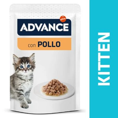 Advance Kitten Con Pollo Comida Húmeda Para Gatos 1 Advance Kitten Con Pollo Comida Húmeda Para Gatos