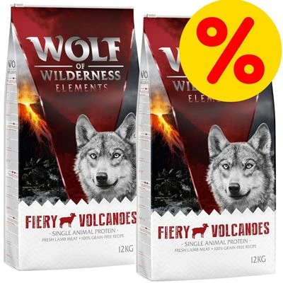 Pack Ahorro: 2 X 12 Wolf Of Wilderness Elements 1 Pack Ahorro: 2 X 12 Wolf Of Wilderness Elements