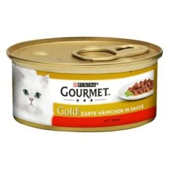 Gourmet Gold Bocaditos En Salsa 24 X 85 G -Mascota Tienda 56960 pla purina gold zartehappchen rind 6
