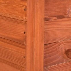 Caseta De Madera Woody Premium Con Puerta Para Perros -Mascota Tienda 70354 hundehuette flachdach fg 1120026 7