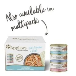 Applaws Latas En Caldo Para Gatos 6 X 156 G -Mascota Tienda 71551 applaws bruehe meeresfisch 156g hs 03 4