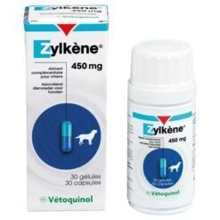 Vetoquinol Zylkene Relajante Natural Para Perros Y Gatos -Mascota Tienda 73493 pla vetoquinol zylkenecapsulesx30dog30kg 5