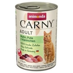 Animonda Carny Adult 6 X 400 G -Mascota Tienda 80605 pla animonda carny adult huhn pute kaninchen 400g hs 01 0