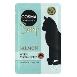 Pack %: Cosma Soup 24 X 40 G -Mascota Tienda 81176 pla cosma soup salmon 40g 9