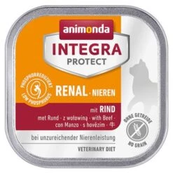 Animonda Integra Protect Adult Renal 6 X 100 G Para Gatos -Mascota Tienda 82735 animonda integra protect adult niere schale rind 6x100g hs 02 5