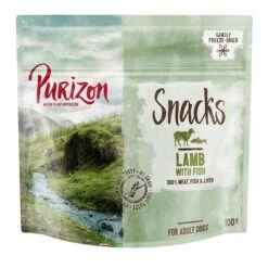 Purizon Snacks Sin Cereales Para Perros 3 X 100 G - Pack Ahorro -Mascota Tienda 88403 pla purizon snacks lamm 100g 8