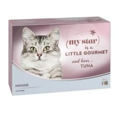 My Star Mousse Gourmet En Latas 24 X 85 G Para Gatos -Mascota Tienda 89146 pla mystar littlegourmet mousse tuna 12x85g 5