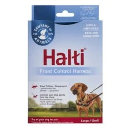 Arnés Antitirones Front Control HALTI Para Perros -Mascota Tienda 94610 pla coa halti front controll harness hs 06 2