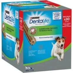 PURINA Dentalife Snacks Dentales Para Perros Pequeños (7-12 Kg) -Mascota Tienda 982205 front of box 9