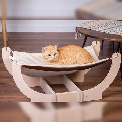 Hamaca Natural Paradise Iris L Para Mascotas 5 Hamaca Natural Paradise Iris L Para Mascotas - Imagen 5