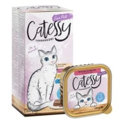 Catessy En Tarrinas 32 X 100 G - Pack Mixto -Mascota Tienda catessy tray feine pastete 7