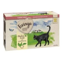 Feringa Classic Meat Menu En Gelatina 24 X 85 G En Sobres - Pack Ahorro -Mascota Tienda feringa classicmeat chickentrout 12x85g 1000x1000 8