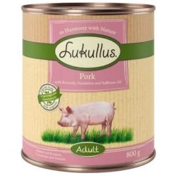 Lukullus Adult Sin Cereales 6 X 800 G -Mascota Tienda lk 800g landguth adult pork 1000x1000 0