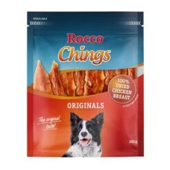 Megapack Rocco Chings Originals Láminas De Carne Para Perros 15 X 250 G 26 Megapack Rocco Chings Originals Láminas De Carne Para Perros 15 X 250 G -Mascota Tienda pla rocco chingsoriginals driedchicken 250g 1000x1000 2