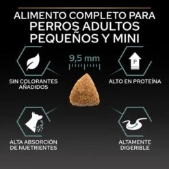 PURINA PRO PLAN Small & Mini Adult Sensitive Digestion Sin Cereales -Mascota Tienda puprpnddadvsesmtu22ksizldpales 9