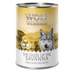 Wolf Of Wilderness The Taste Of 6 X 400 G -Mascota Tienda savanna 400g 1000x1000 6 1