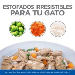 Hill's Science Plan Hill's Adult Healthy Cuisine Con Pollo Y Salmón Para Gatos -Mascota Tienda sp healthy cuisine thumbnails cat bowl es 3