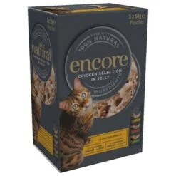Encore En Gelatina En Bolsitas 20 X 50 G Para Gatos - Pack Ahorro Mixto -Mascota Tienda wcf chicken selection mix jelly pouch 5