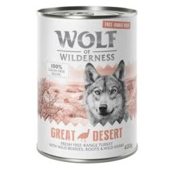 Wolf Of Wilderness Free Range 12 X 400 G - Pack Ahorro -Mascota Tienda wow freerange greatdesert 400g 1000x1000 6 1