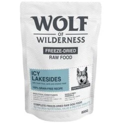 Wolf Of Wilderness Icy Lakesides Con Cordero, Trucha Y Pollo