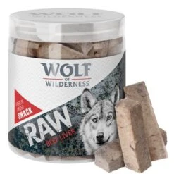 Pack Ahorro 4 X Wolf Of Wilderness RAW Snacks Liofilizados Premium 22 Pack Ahorro 4 X Wolf Of Wilderness RAW Snacks Liofilizados Premium -Mascota Tienda wow raw snacks beef 1000x1000 9