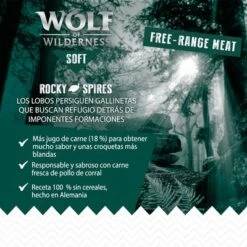 Wolf Of Wilderness Soft Rocky Spire Pollo De Corral Y Pintada -Mascota Tienda wow softstrong board benefits rockyspires 1000x1000 es 5