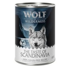 Pack Ahorro Wolf Of Wilderness The Taste Of 12 X 400 G -Mascota Tienda wow tasteof scandinavia 400g 1000x1000 7